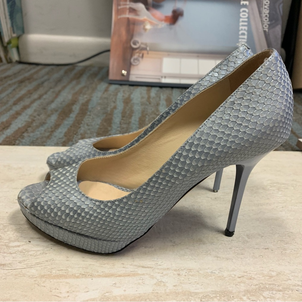 Beautiful authentic Jimmy Choo snake heels